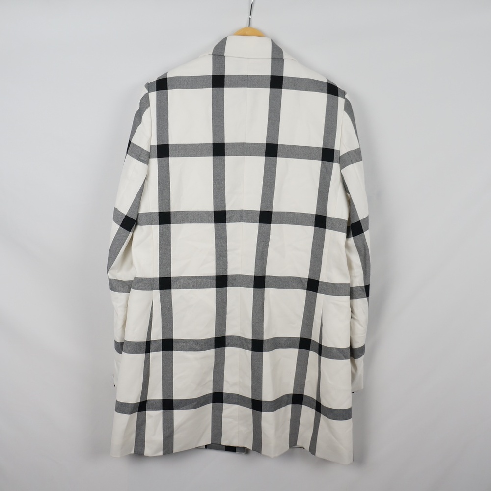 Karl Lagerfeld Signature Windowpane Blazer, Size 12 - Picture 6 of 12